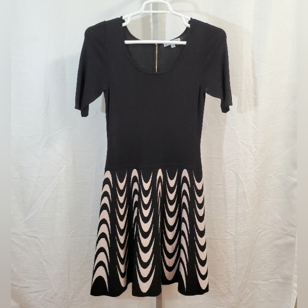 Danny & Nicole Sweater Dress Swing Skirt Medium